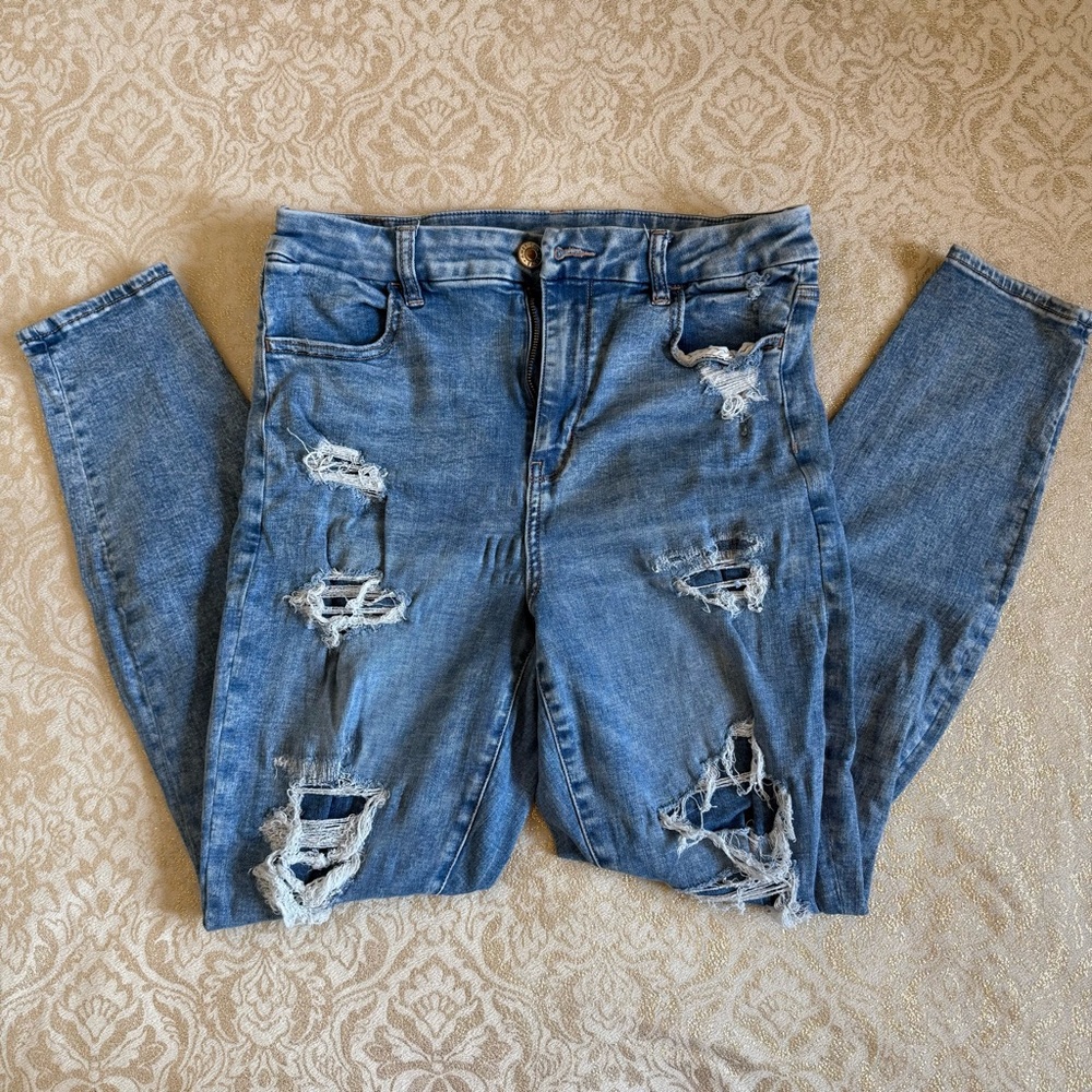 American Eagle Curvy Hi-Rise Jegging Size 12 Regular